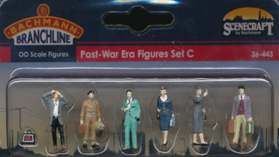 Bachmann Post-War Era Figures Set C box