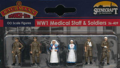 Bachmann WW1 Medical Staff and Soldiers box