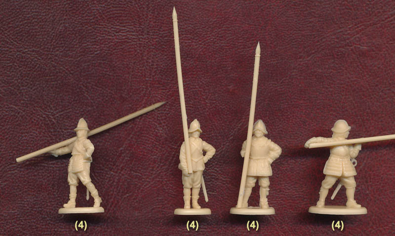 A Call To Arms English Civil War  1/32 Scale Pikemen 