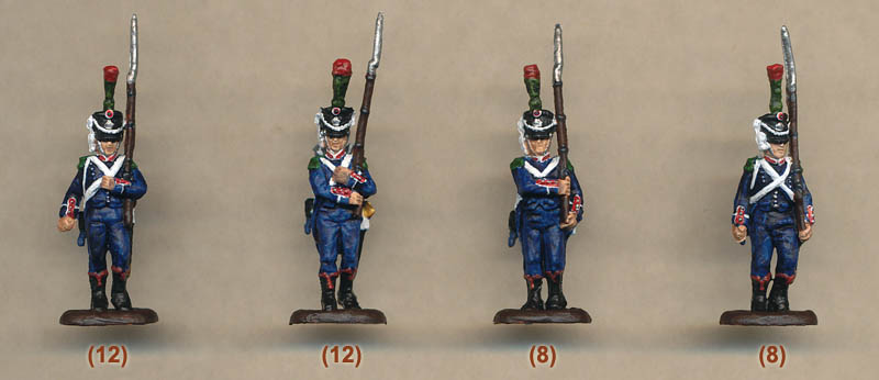 Plastic Soldier Review - HaT French Infantry Chasseurs (Marching)