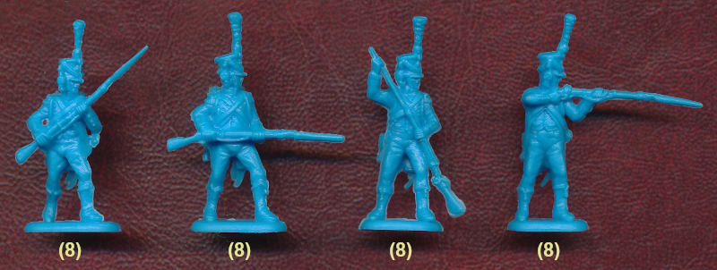 Hat 8251 - 1:72 action French light infantry chasseurs 