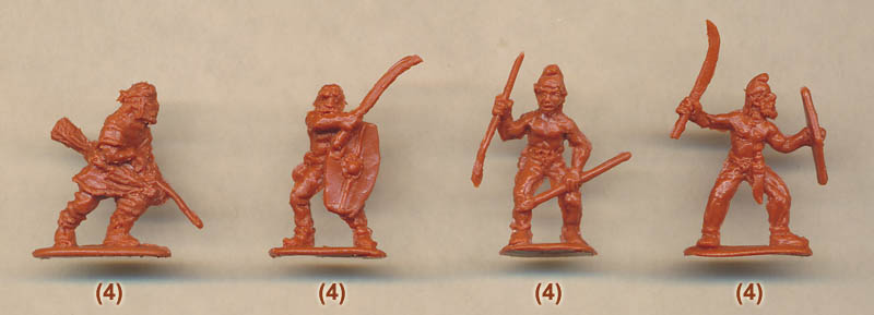 Dacian light infantry Strelets - 1:72 Retooling M022 