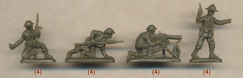 Early WWII American soldiers 2-1:72 Strelets 