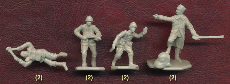 Waterloo 1815 Miniatures 1/72 ITALIAN WORLD WAR I INFANTRY Part 2 Figure Set 