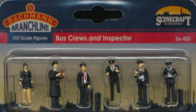 Bachmann Bus Crews and Inspector box