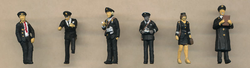 Bachmann Bus Crews and Inspector