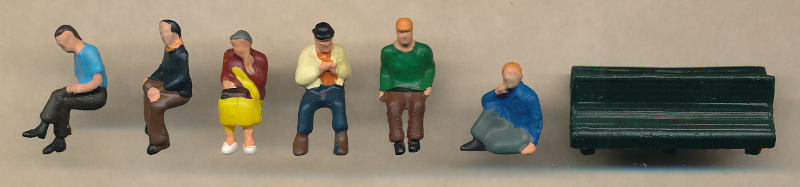 Hornby R7119 Sitting People