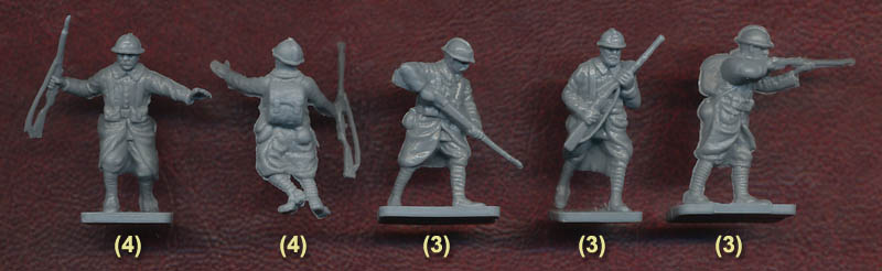 Plastic Soldier Review - Airfix WWI French Infantry