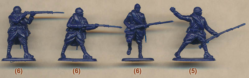 Plastic Soldier Review - Revell French Infantry